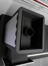 Печь-каменка ALLEGRO 18S (Аллегро 18S) конвекционная со стеклом